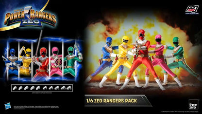 THREEA TOYS/THREEZERO POWER RANGERS ZEO PACK 1/6 ACTION FIGURE 30 cm