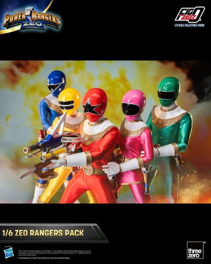 THREEA TOYS/THREEZERO POWER RANGERS ZEO PACK 1/6 ACTION FIGURE 30 cm