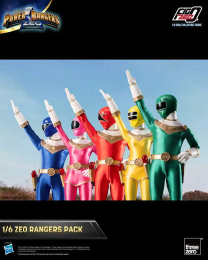 THREEA TOYS/THREEZERO POWER RANGERS ZEO PACK 1/6 ACTION FIGURE 30 cm