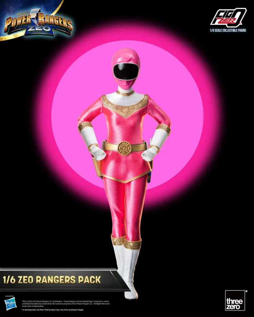THREEA TOYS/THREEZERO POWER RANGERS ZEO PACK 1/6 ACTION FIGURE 30 cm