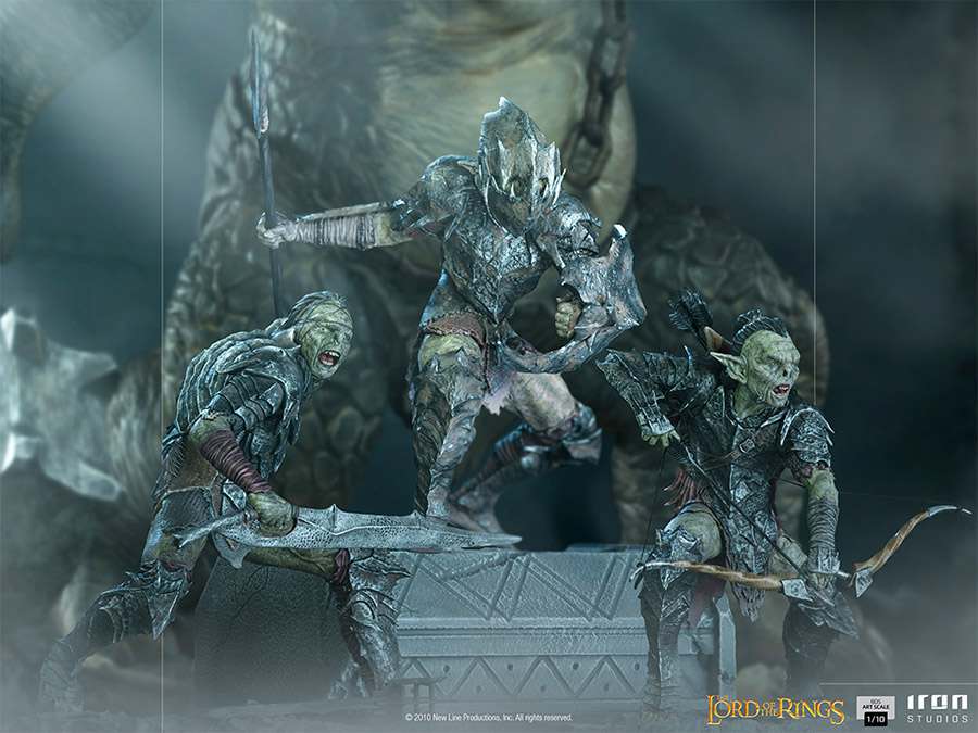 IRON STUDIOS LOTR ARCHER PRC ART 1/10 STATUA 16 cm