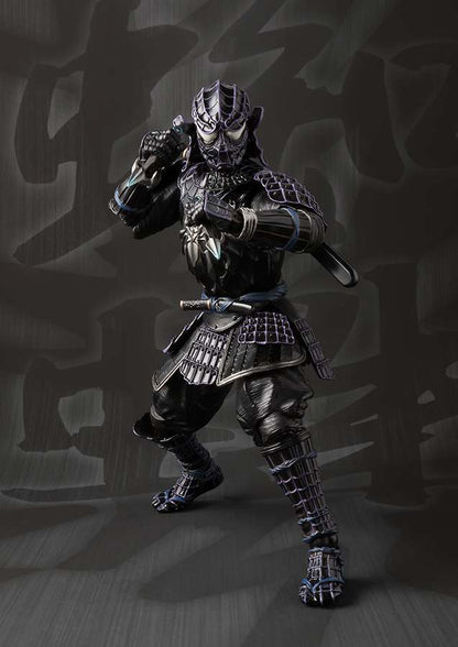 BANDAI SAMURAI BLACK SPIDER-MAN AF ACTION FIGURE 17 cm