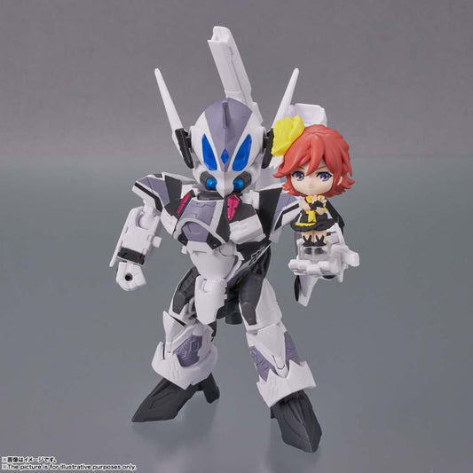 MACROSS VF-31F SIEGFRIED KANAME TINY SES ACTION FIGURA BANDAI