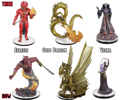 WIZKIDS DUNGEONS & DRAGONS - ICONS REALMS: 50TH ANNIVERSARY - 8 CT. BOOSTER BRICK MINI FIGURA