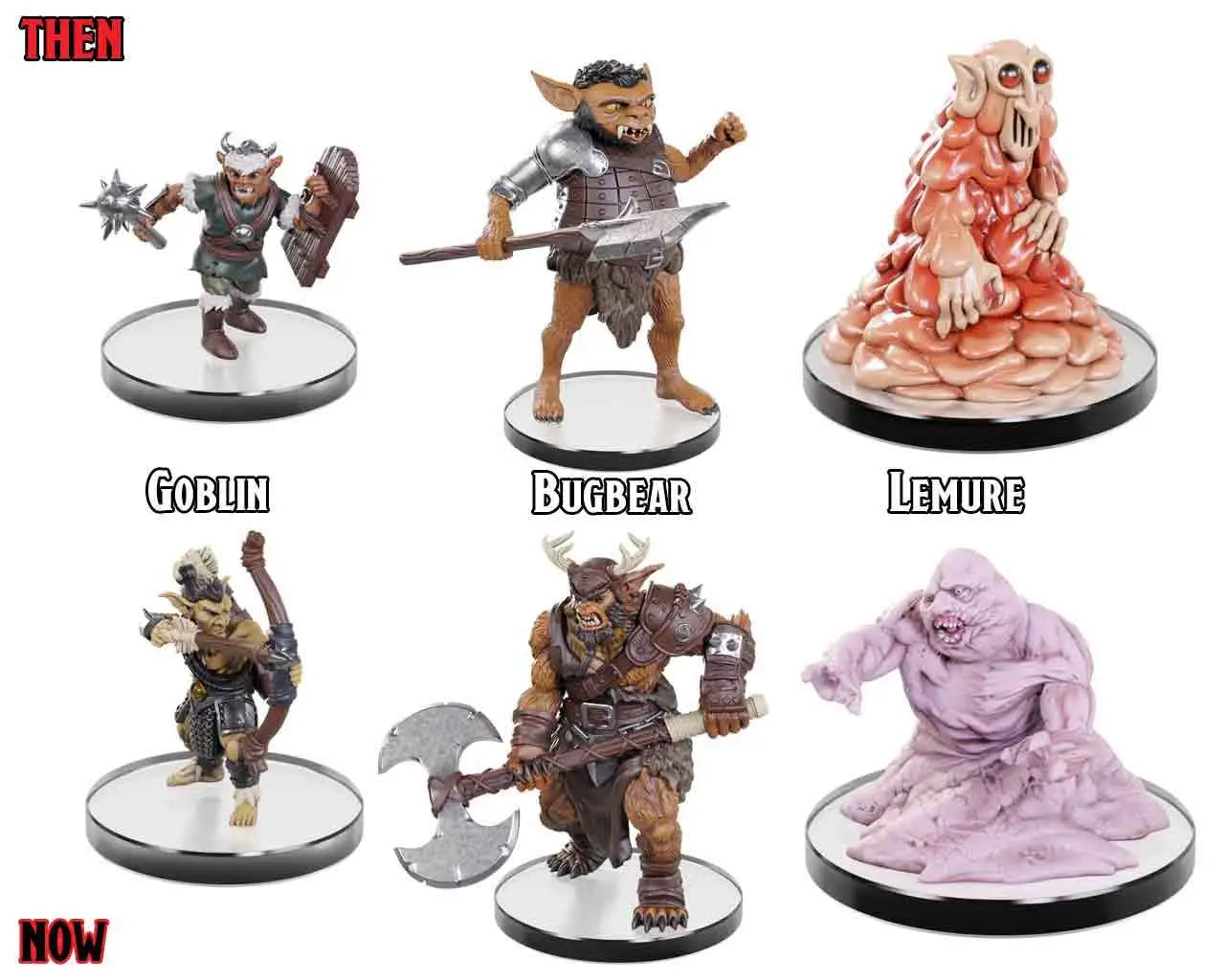 WIZKIDS DUNGEONS & DRAGONS - ICONS REALMS: 50TH ANNIVERSARY - 8 CT. BOOSTER BRICK MINI FIGURA