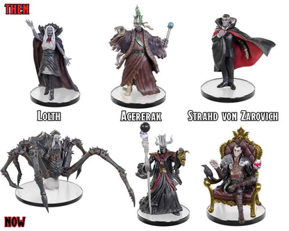 WIZKIDS DUNGEONS & DRAGONS - ICONS REALMS: 50TH ANNIVERSARY - 8 CT. BOOSTER BRICK MINI FIGURA