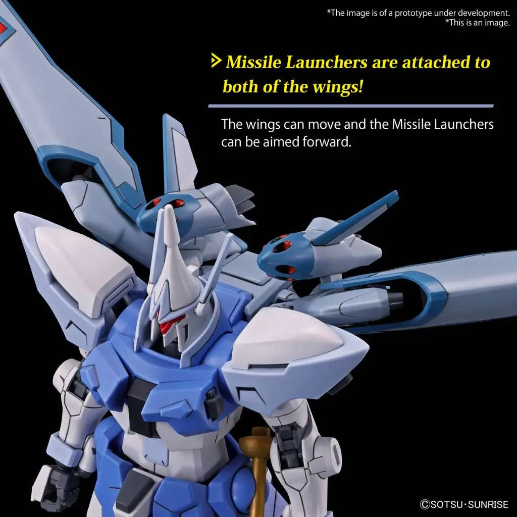 BANDAI HG GYAN STORM AGNES GIEBENRATH CUSTOM 1/144 MODEL KIT 13 cm