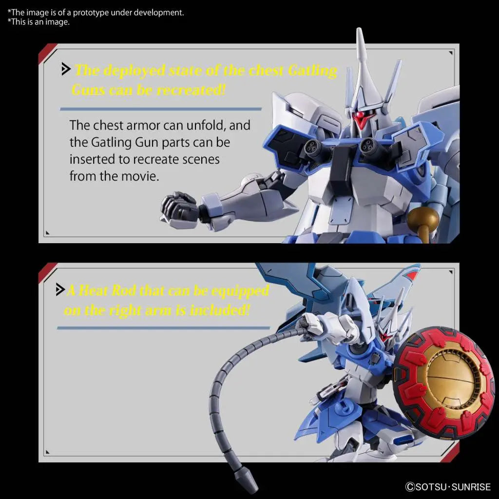 BANDAI HG GYAN STORM AGNES GIEBENRATH CUSTOM 1/144 MODEL KIT 13 cm