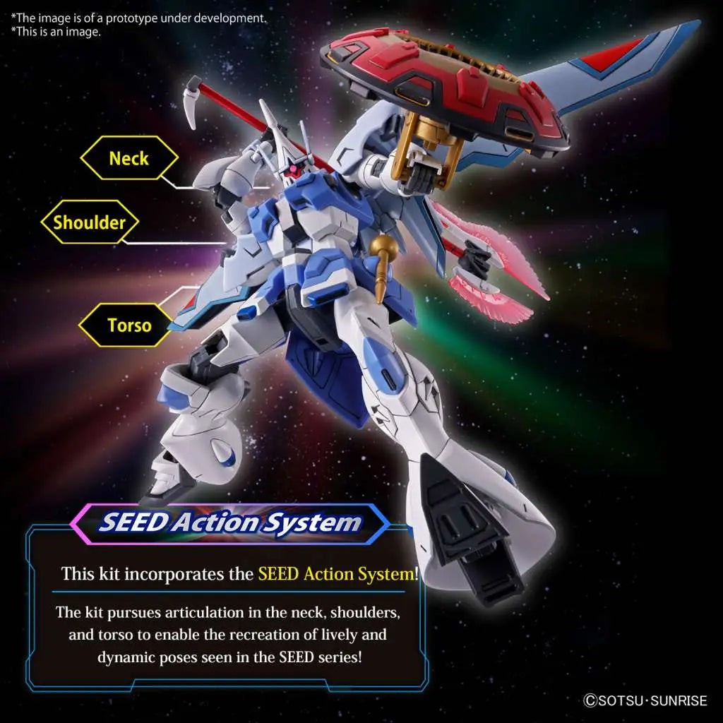 BANDAI HG GYAN STORM AGNES GIEBENRATH CUSTOM 1/144 MODEL KIT 13 cm