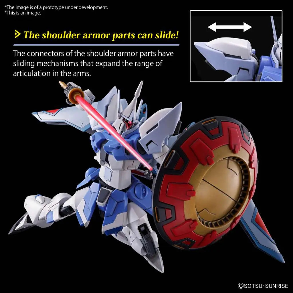 BANDAI HG GYAN STORM AGNES GIEBENRATH CUSTOM 1/144 MODEL KIT 13 cm