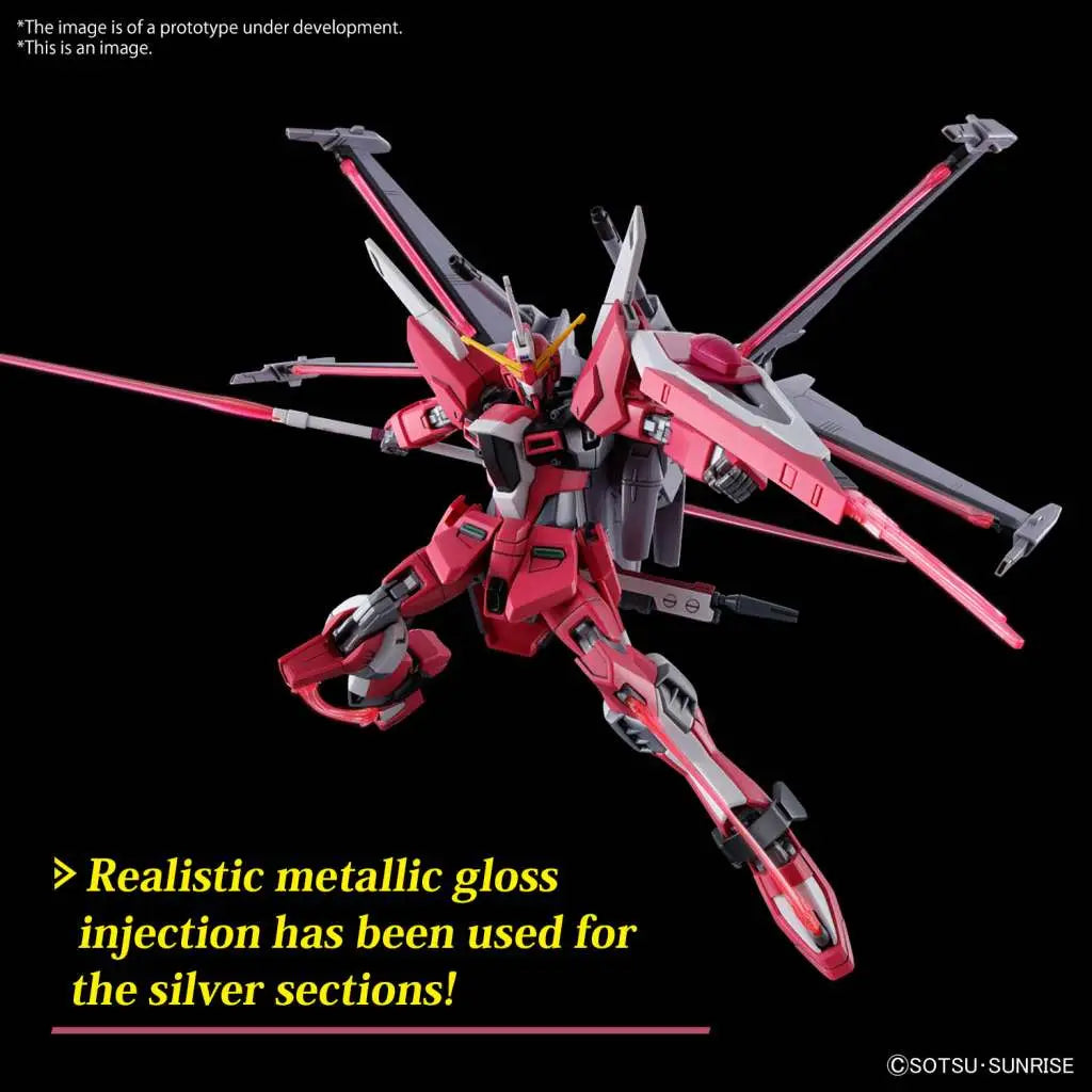 BANDAI - GUNDAM HG INFINITE JUSTICE TYPE II 1/144 MODEL KIT 13 cm