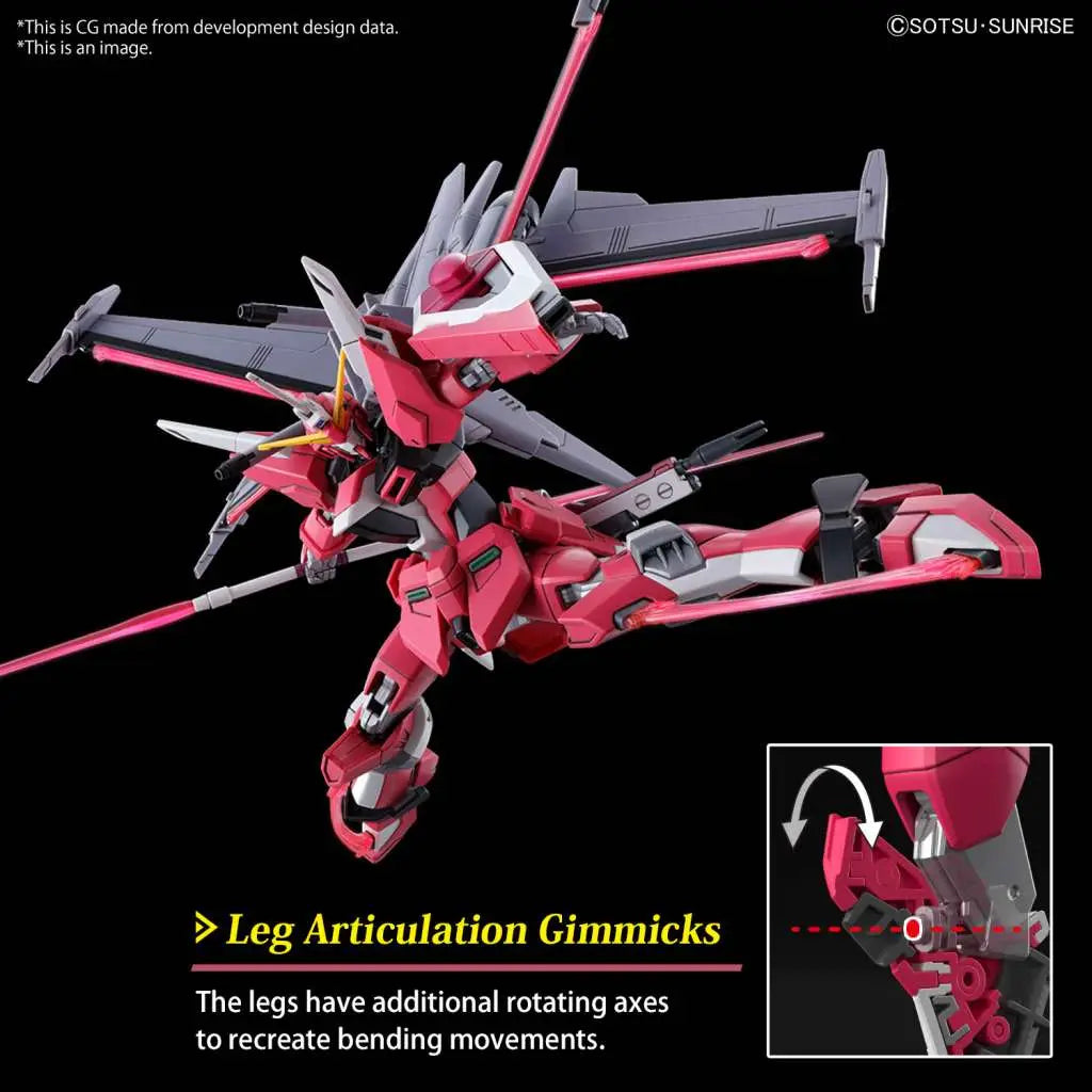 BANDAI - GUNDAM HG INFINITE JUSTICE TYPE II 1/144 MODEL KIT 13 cm