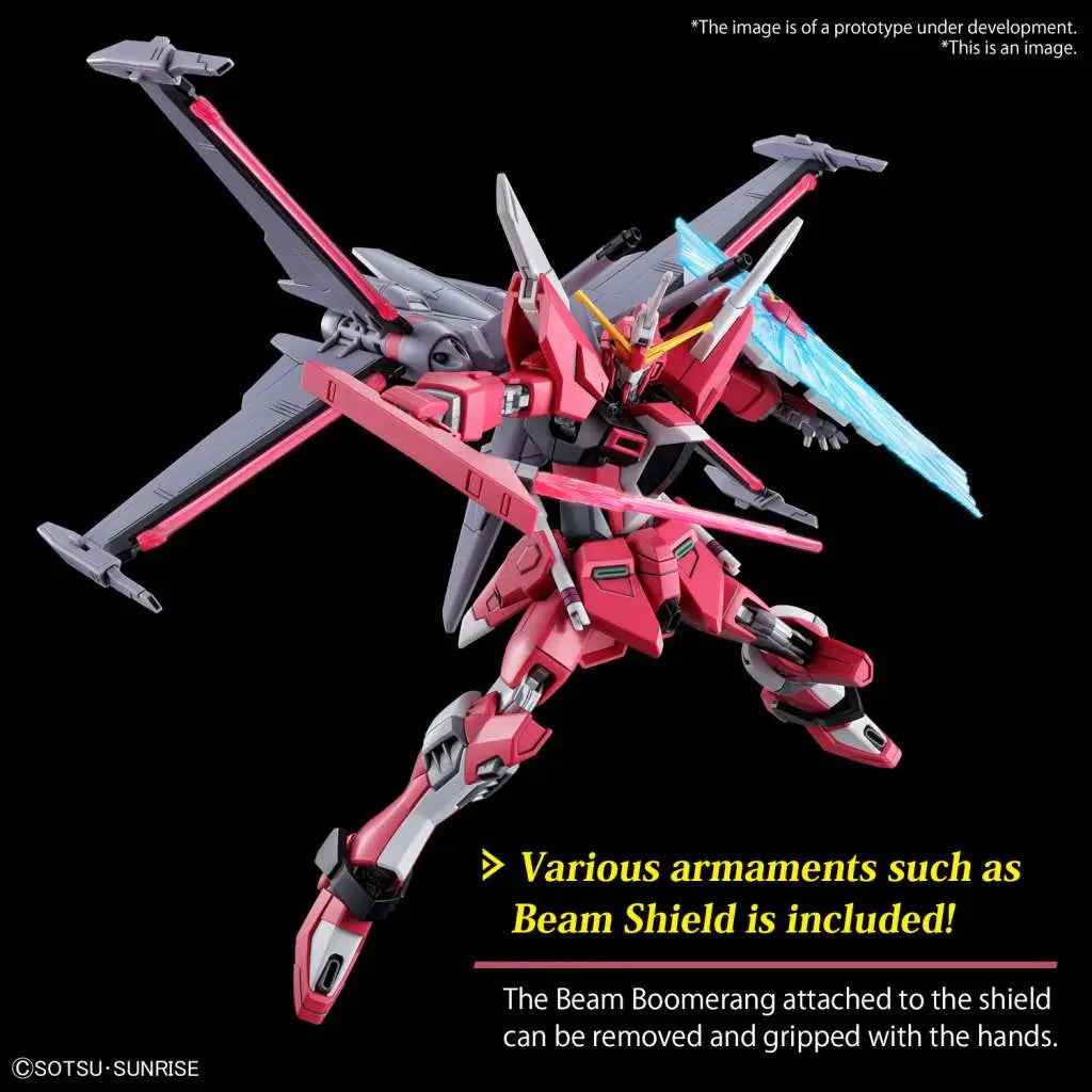 BANDAI - GUNDAM HG INFINITE JUSTICE TYPE II 1/144 MODEL KIT 13 cm