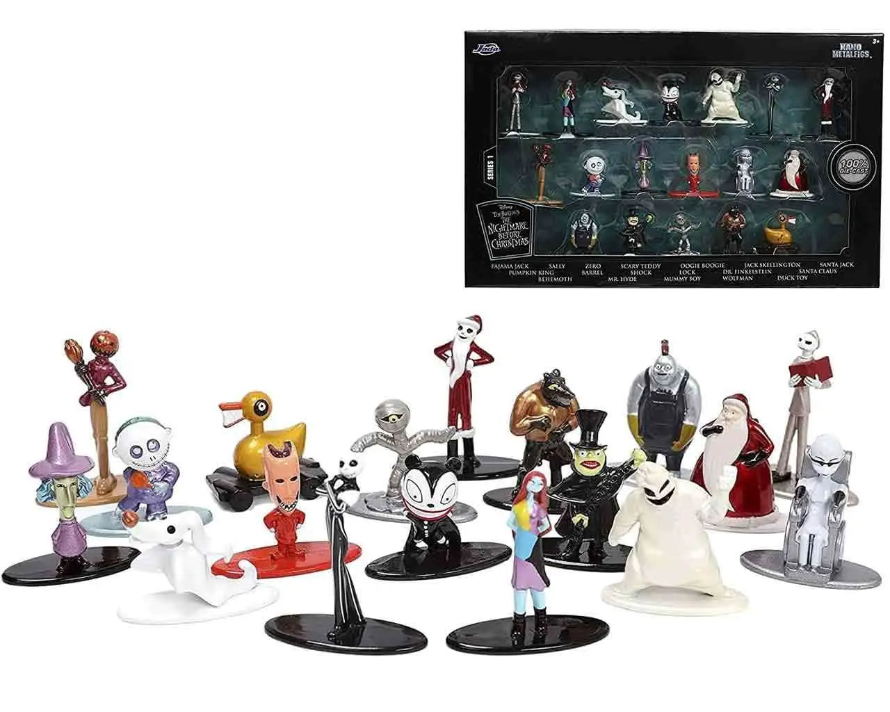 NIGHTMARE BEFORE CHRISTMAS METAL FIGURES NANO COLLECTION