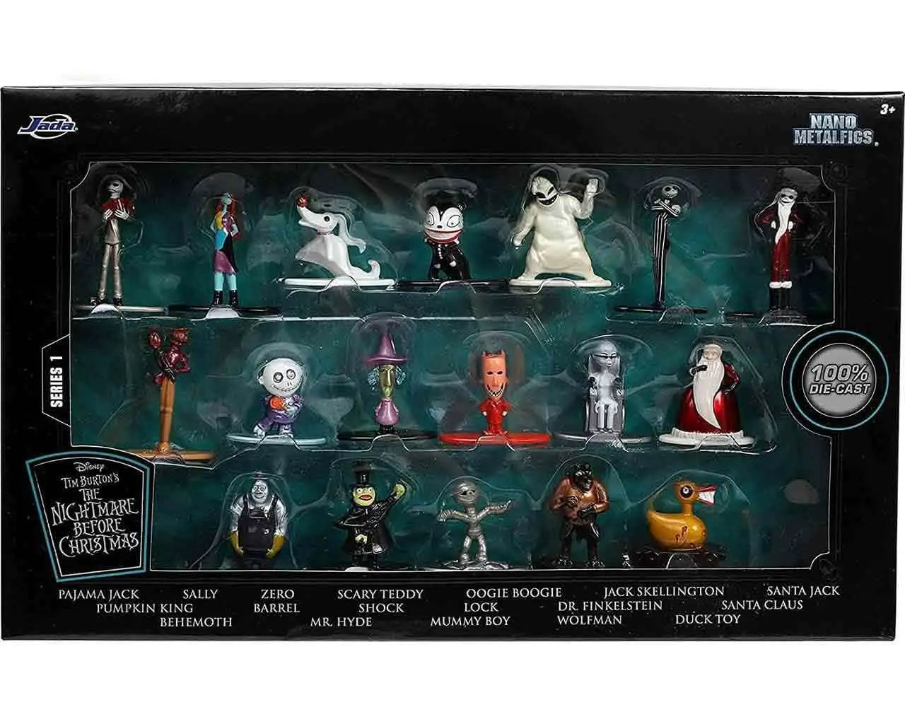 NIGHTMARE BEFORE CHRISTMAS METAL FIGURES NANO COLLECTION