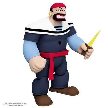BOSS FIGHT STUDIO - POPEYE POPEYE POWER STARS BLUTO SINDBAD AF ACTION FIGURE 12 cm