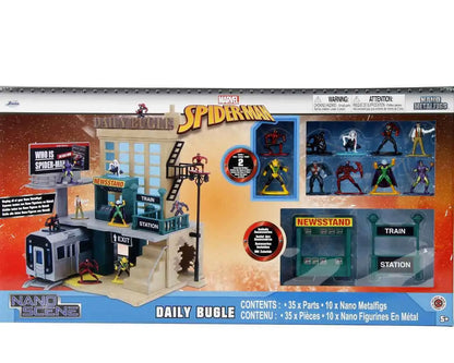 Nano Scene: Marvel Spider-man - Daily Bugle Diorama