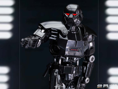 IRON STUDIOS MANDALORIAN DARK TROOPER 1/10 STATUA 24 cm