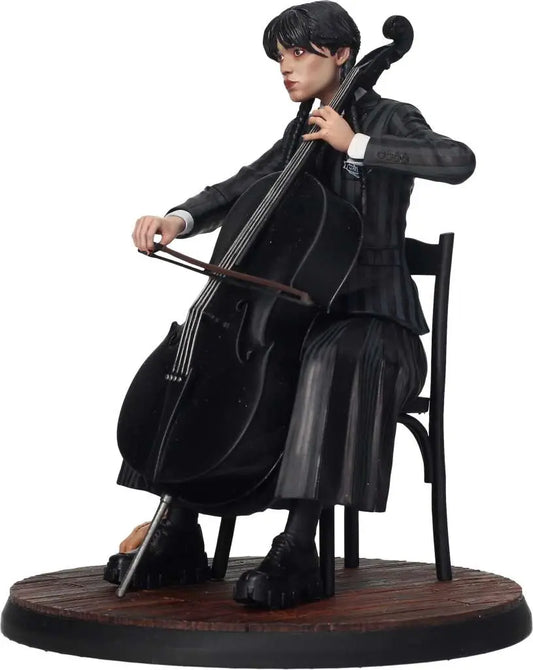 WEDNESDAY WITH CELLO AND THING 15 CM FIGURE
