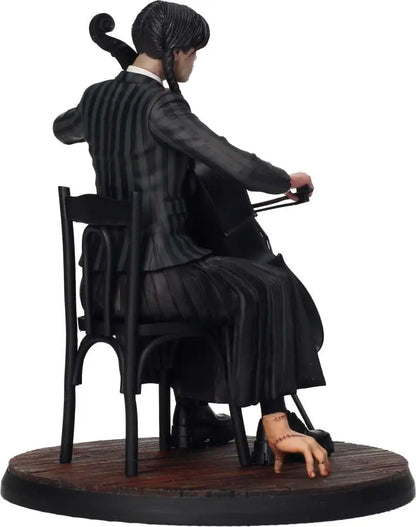 WEDNESDAY WITH CELLO AND THING 15 CM FIGURE