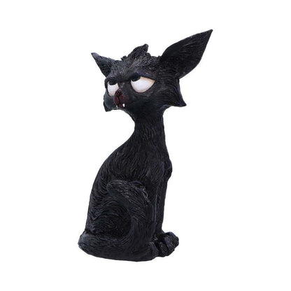 NEMESIS NOW KIT BLACK CAT FIGURINE FIGURA 21 cm