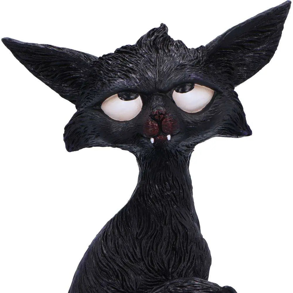 NEMESIS NOW KIT BLACK CAT FIGURINE FIGURA 21 cm