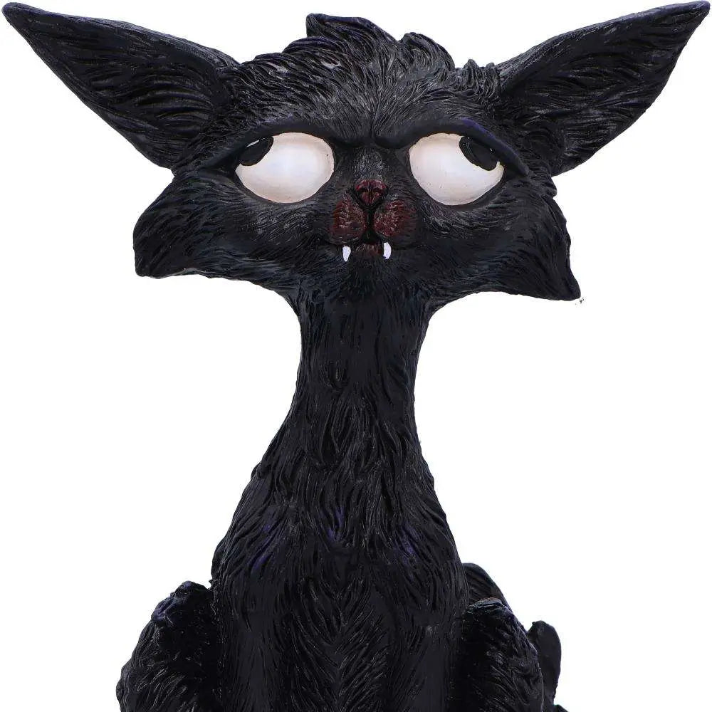 NEMESIS NOW KAT BLACK CAT FIGURINE FIGURA 20 cm