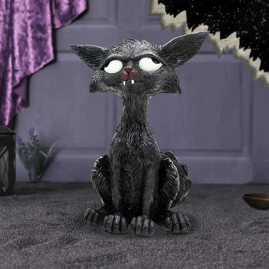 KAT BLACK CAT FIGURINE