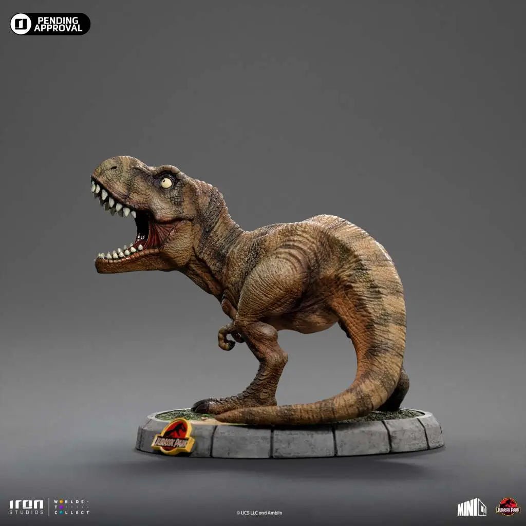 IRON STUDIOS - JURASSIC PARK JURASSIC PAR T-REX REGULAR MINICO STATUA 15 cm