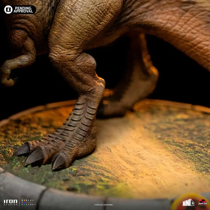 IRON STUDIOS - JURASSIC PARK JURASSIC PAR T-REX REGULAR MINICO STATUA 15 cm