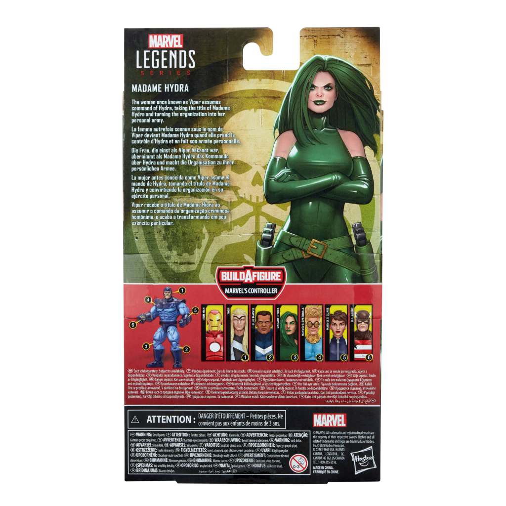 HASBRO - MARVEL LEGENDS CONTROLL MADAME HYDRA AF ACTION FIGURE