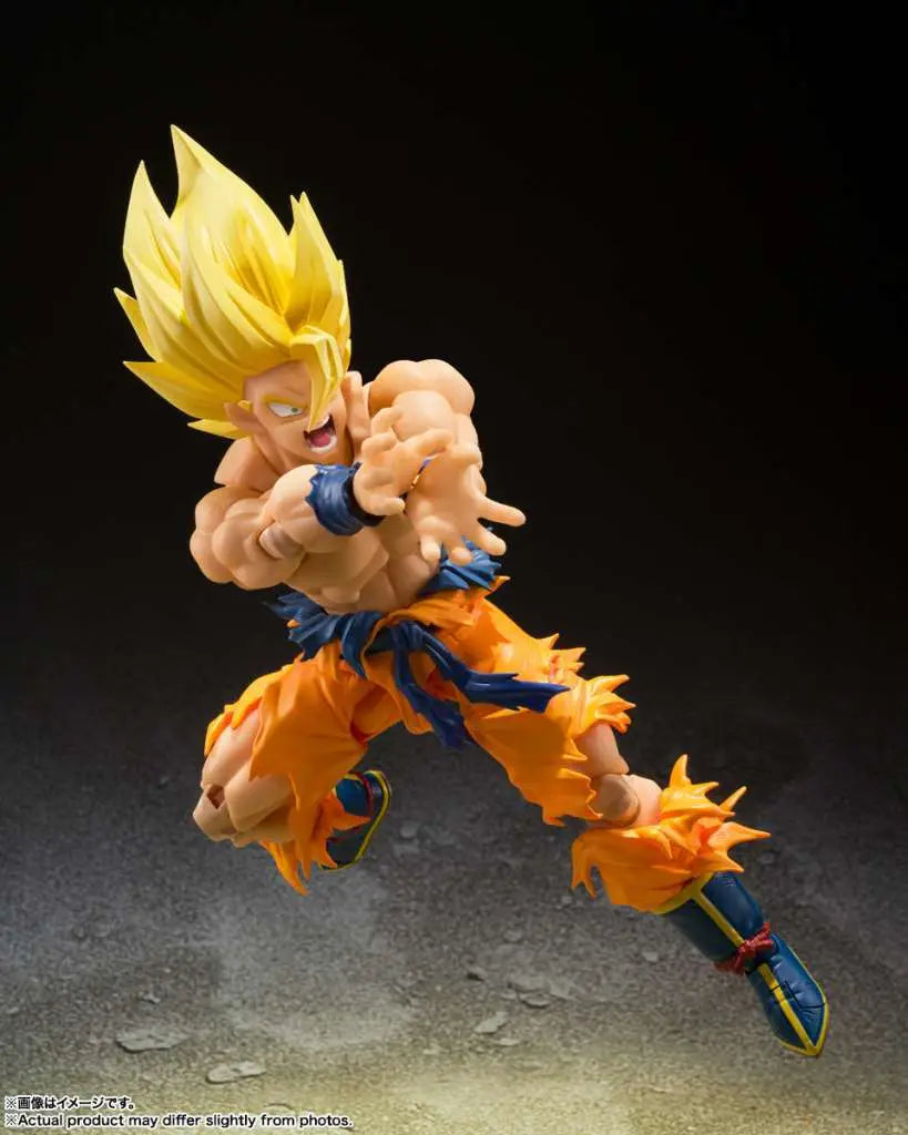 BANDAI SHF DBZ SON GOKU LEGENDARY SS REISSUE ACTION FIGURE 15 cm