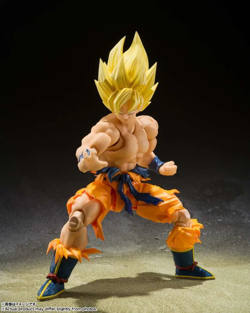 BANDAI SHF DBZ SON GOKU LEGENDARY SS REISSUE ACTION FIGURE 15 cm