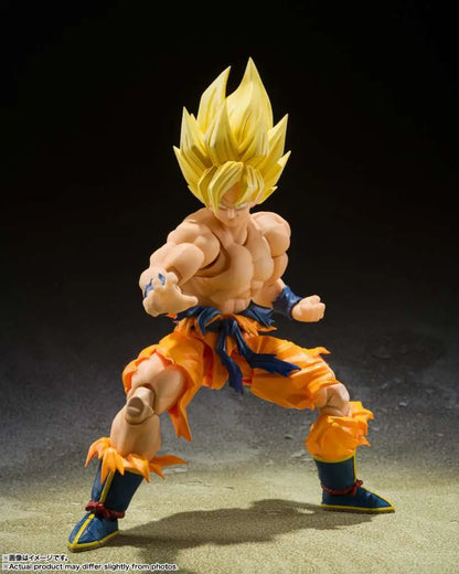 BANDAI SHF DBZ SON GOKU LEGENDARY SS REISSUE ACTION FIGURE 15 cm