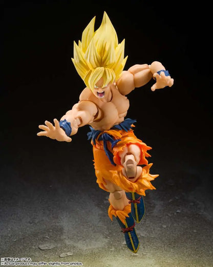 BANDAI SHF DBZ SON GOKU LEGENDARY SS REISSUE ACTION FIGURE 15 cm