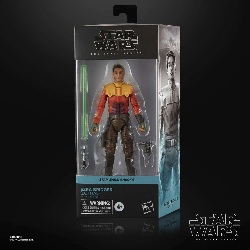 STAR WARS AHSOKA EZRA BRIDGER FIGURA 15CM HASBRO