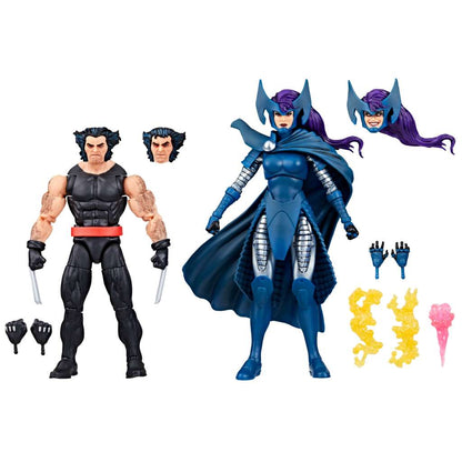 WOLVERINE 50TH ANNIVERSARY MARVEL LEGENDS ACTION FIGURA 2-PACK WOLVERINE & PSYLOCKE 15 CM HASBRO