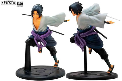 ABYSTYLE STUDIO - NARUTO SHIPPUDEN SASUKE UCHIHA SUPER COLLECTION PVC 1/10 STATUA 17cm