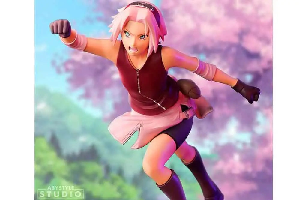ABYSTYLE STUDIO - NARUTO SHIPPUDEN SAKURA SUPER PREMIUM COLLECTION PVC 1/10 STATUA 13cm