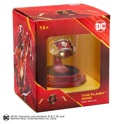 NOBLE COLLECTIONS FLASH - DC MOVIE PROP RING DISPLAY REPLICA