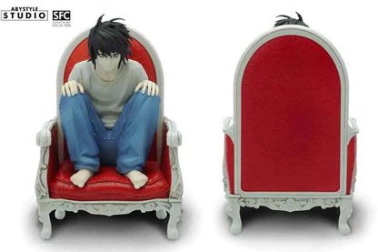 ABYSTYLE STUDIO DEATH NOTE L SUPER COLLECTION PVC 1/10 STATUA 15cm