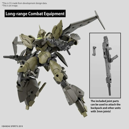 BANDAI 30MM BEXM-21 VERDENOVA GREEN 1/144 MODEL KIT 13 cm