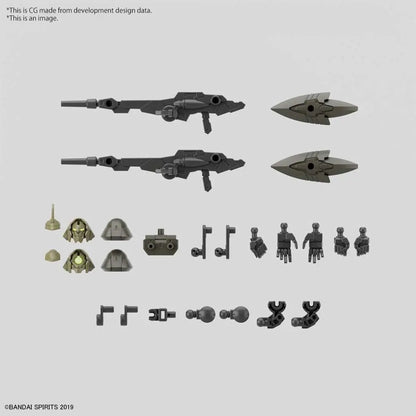 BANDAI 30MM BEXM-21 VERDENOVA GREEN 1/144 MODEL KIT 13 cm