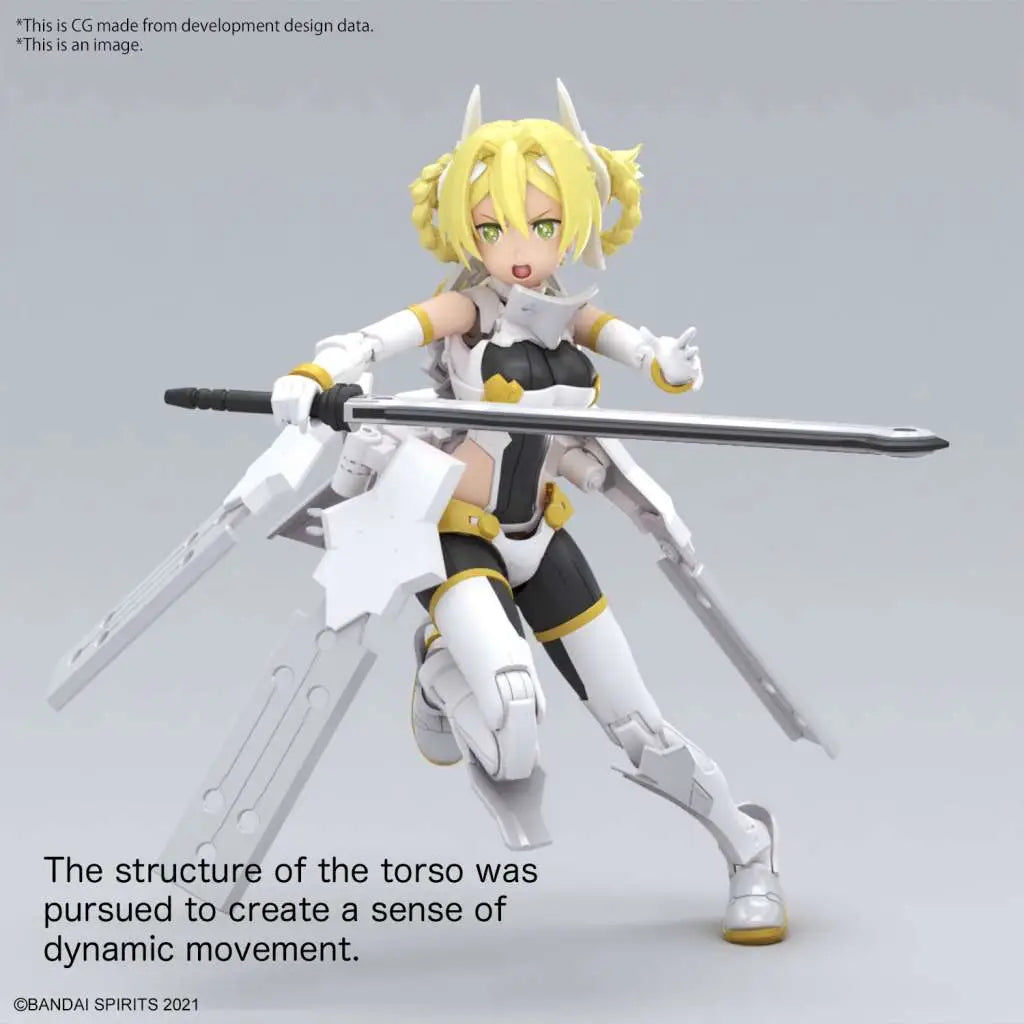 BANDAI 30MS SIS-F00 YUFIA COLOR MODEL KIT 12 cm
