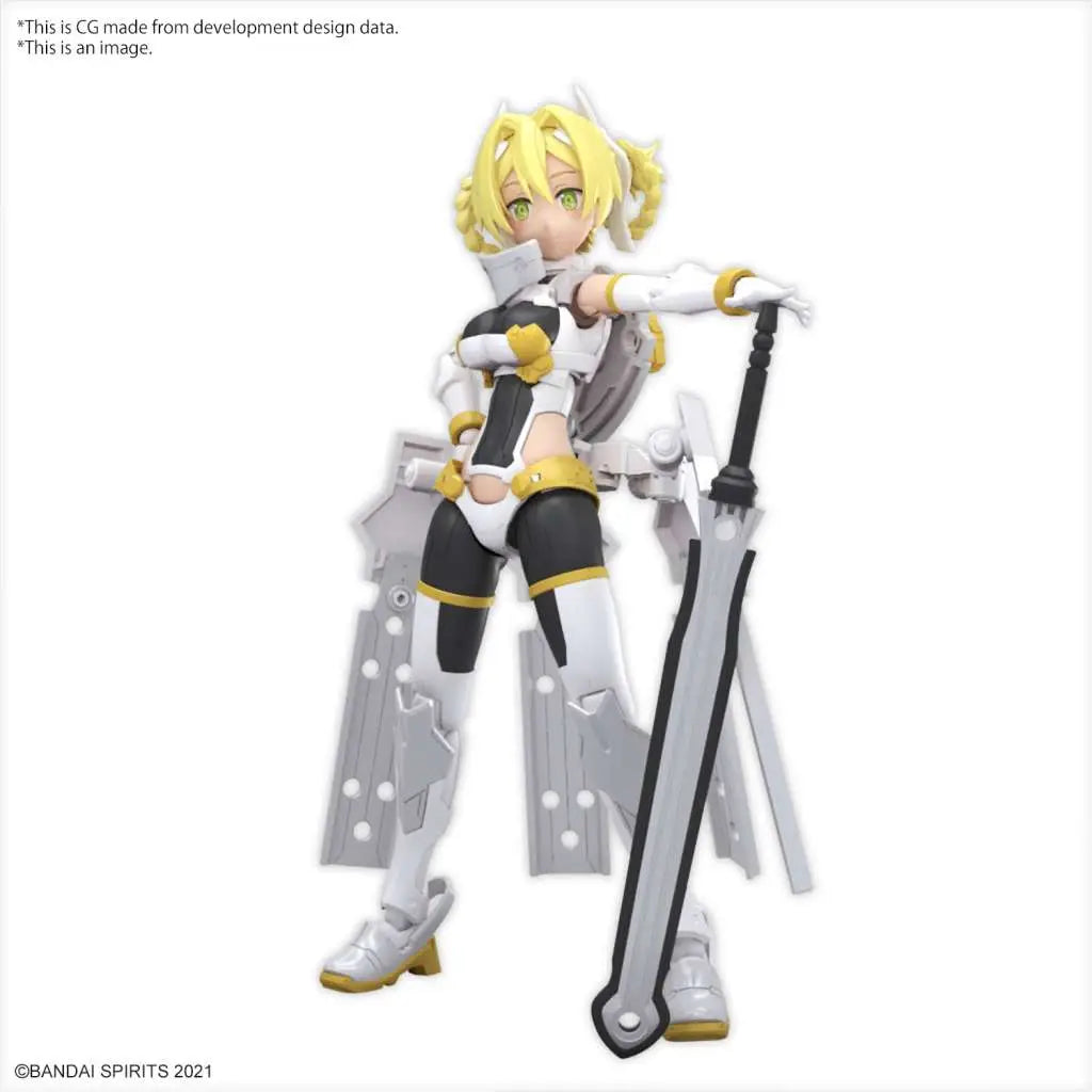 BANDAI 30MS SIS-F00 YUFIA COLOR MODEL KIT 12 cm
