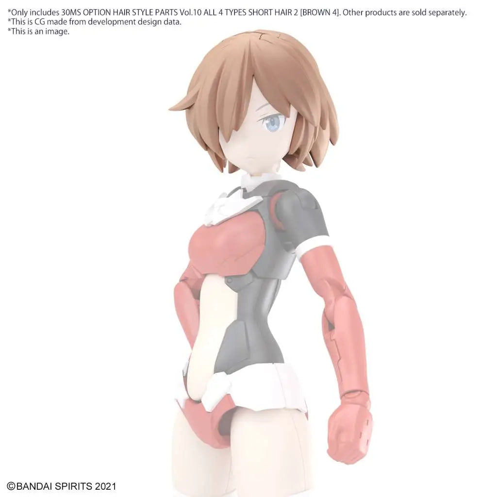 BANDAI 30MS OPTION HAIR STYLE PARTS VOL 10 ALL 4 TYPES MODEL KIT