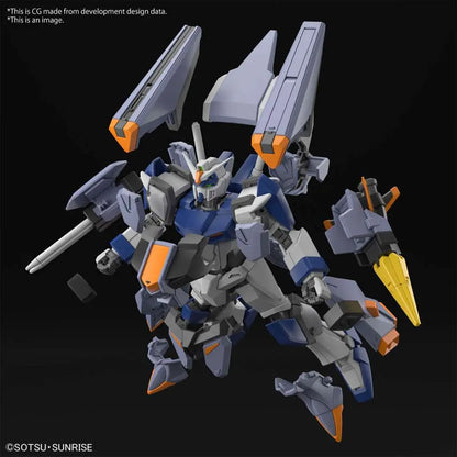 BANDAI - GUNDAM HG DUEL BLITZ 1/144 MODEL KIT 13 cm