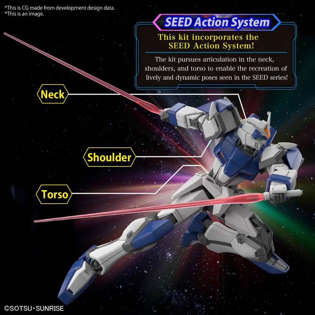 BANDAI - GUNDAM HG DUEL BLITZ 1/144 MODEL KIT 13 cm