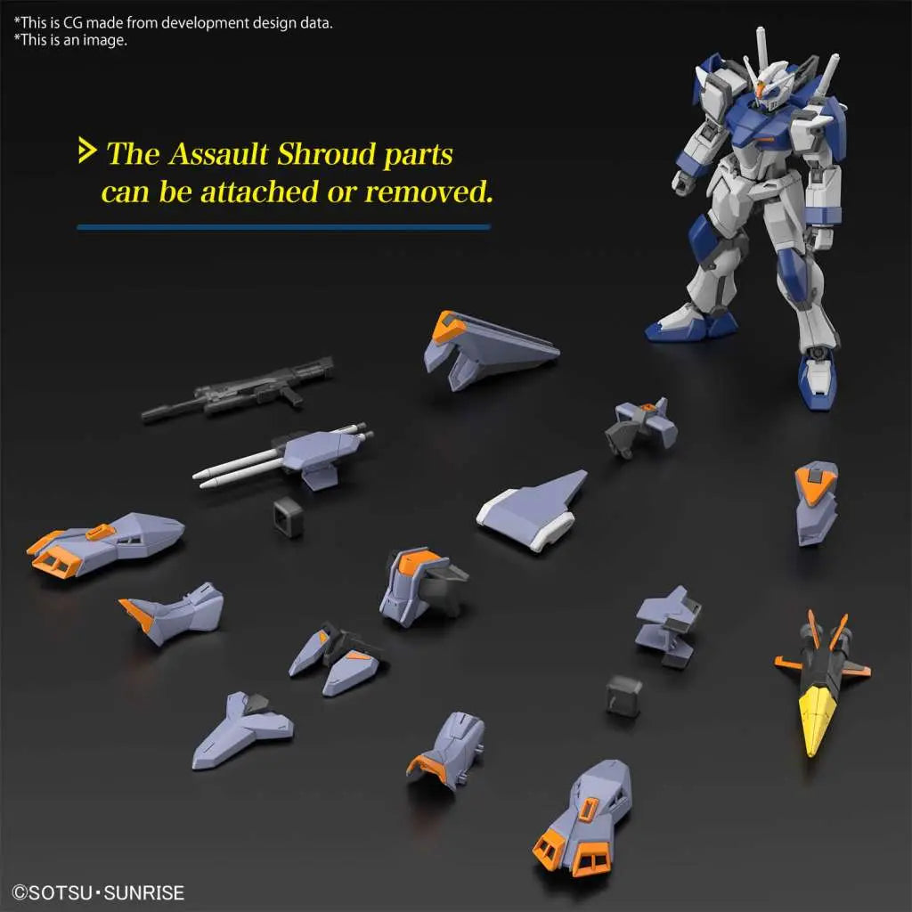 BANDAI - GUNDAM HG DUEL BLITZ 1/144 MODEL KIT 13 cm