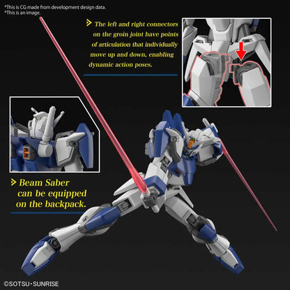 BANDAI - GUNDAM HG DUEL BLITZ 1/144 MODEL KIT 13 cm
